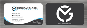 Business Card Design by Sbss for Michigan global | Design: #1300500