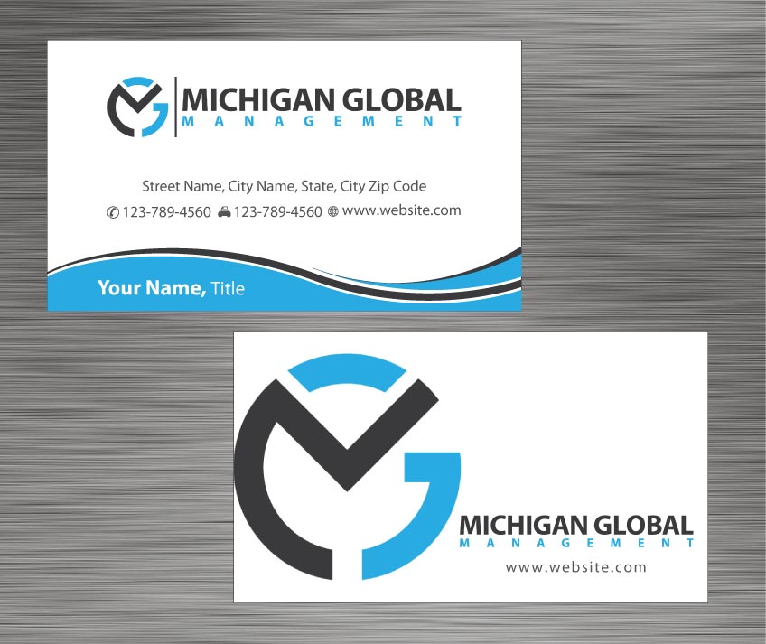 Business Card Design by Sbss for Michigan global | Design #1300502