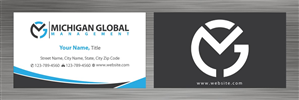 Business Card Design by Sbss for Michigan global | Design: #1300504