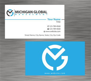 Business Card Design by Sbss for Michigan global | Design: #1300506
