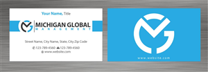 Business Card Design by Sbss for Michigan global | Design: #1300507