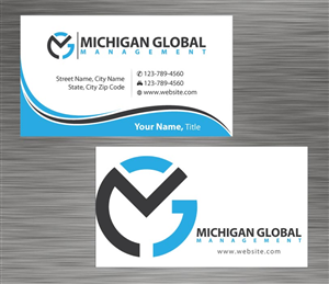 Business Card Design by Sbss for Michigan global | Design: #1300514