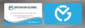 Business Card Design by Sbss for Michigan global | Design: #1300515
