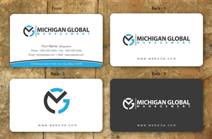 Business Card Design by Sbss for Michigan global | Design: #1300756