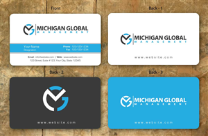 Business Card Design by Sbss for Michigan global | Design: #1300757