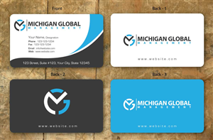 Business Card Design by Sbss for Michigan global | Design: #1300758