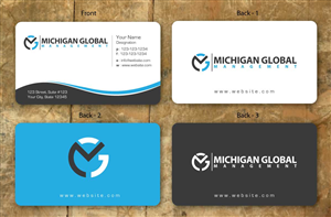 Business Card Design by Sbss for Michigan global | Design: #1300762
