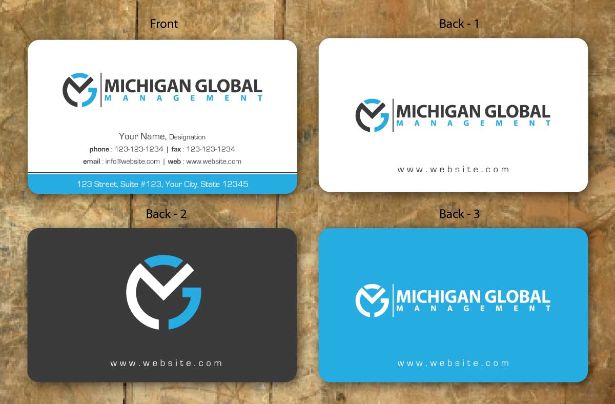 Business Card Design by Sbss for Michigan global | Design #1300767