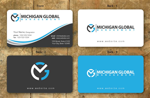 Business Card Design by Sbss for Michigan global | Design: #1300768