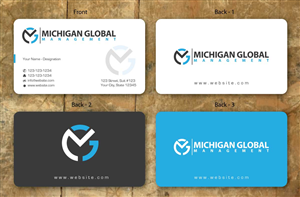 Business Card Design by Sbss for Michigan global | Design: #1300770