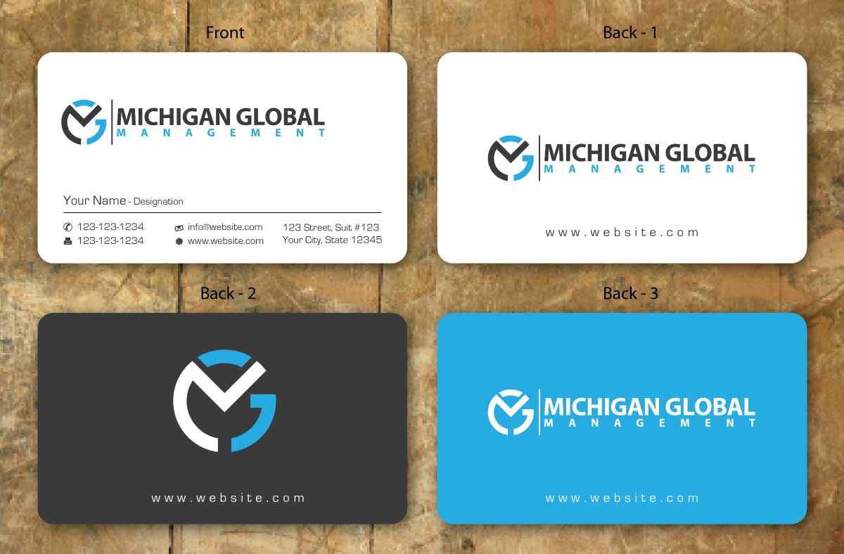 Business Card Design by Sbss for Michigan global | Design #1300771