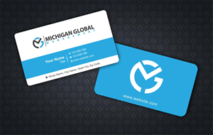 Business Card Design by Sbss for Michigan global | Design: #1300779