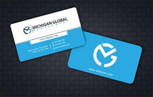 Business Card Design by Sbss for Michigan global | Design: #1300780