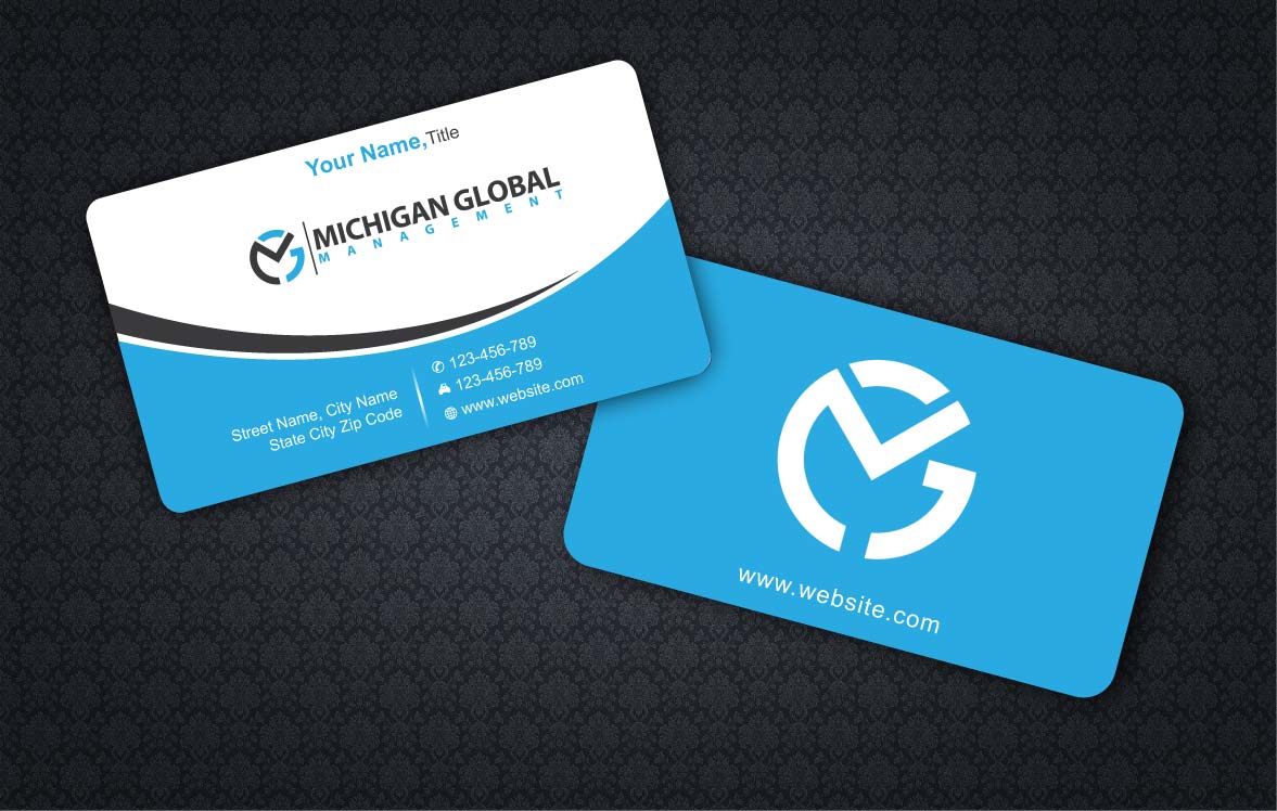 Business Card Design by Sbss for Michigan global | Design #1300781