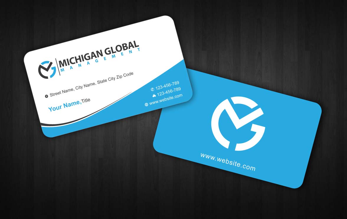 Business Card Design by Sbss for Michigan global | Design #1300782