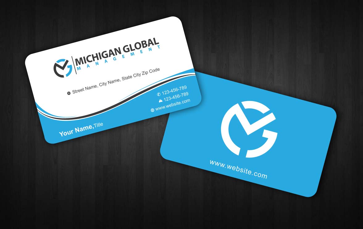 Business Card Design by Sbss for Michigan global | Design #1300783
