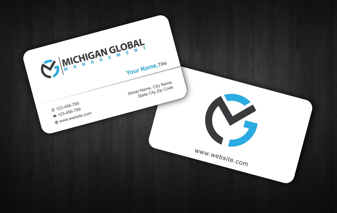 Business Card Design by Sbss for Michigan global | Design #1300784