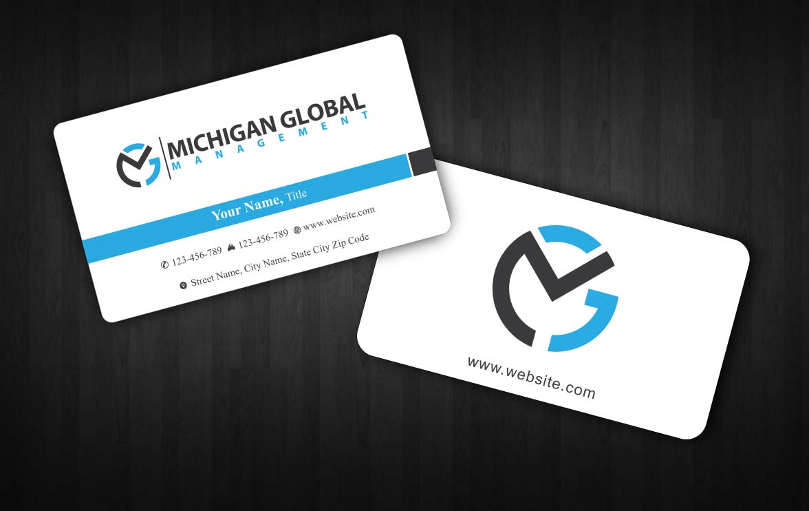 Business Card Design by Sbss for Michigan global | Design #1300786