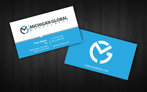 Business Card Design by Sbss for Michigan global | Design: #1300787