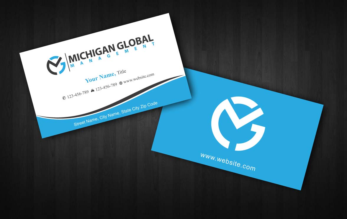 Business Card Design by Sbss for Michigan global | Design #1300788