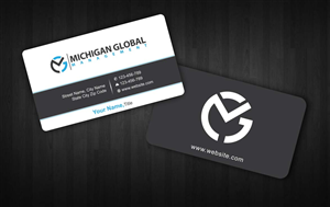 Business Card Design by Sbss for Michigan global | Design: #1300789