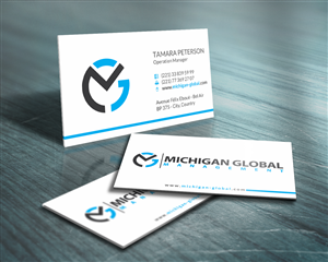 Visitenkarten-Design von HYPdesign für Michigan global | Design: #1295182