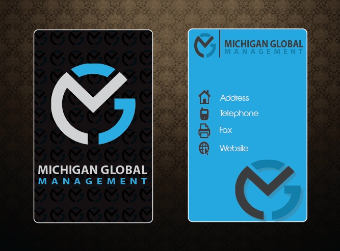 Business Card Design by asha for Michigan global | Design #1300943