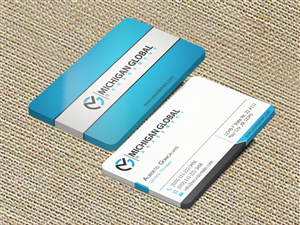 Visitenkarten-Design von antigrafis für Michigan global | Design: #1309651