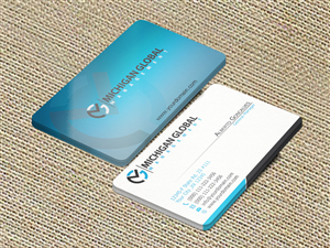 Visitenkarten-Design von antigrafis für Michigan global | Design: #1309657