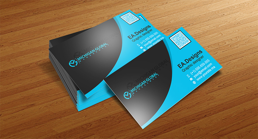 Business Card Design by Ananass-Templates for Michigan global | Design #1296101