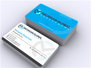 Visitenkarten-Design von Mulugeta für Michigan global | Design: #1313222