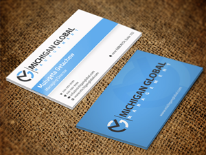 Visitenkarten-Design von Mulugeta für Michigan global | Design: #1313238