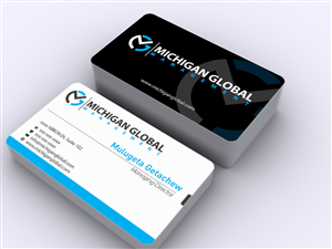 Visitenkarten-Design von Mulugeta für Michigan global | Design: #1313241