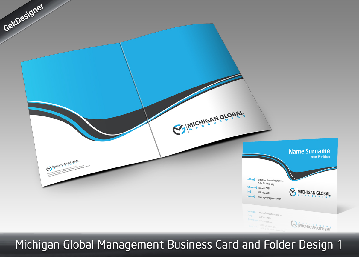 Business Card Design by gekgrfx for Michigan global | Design #1310225