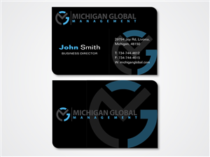 Diseño de Tarjeta de Presentación por Arnett para Michigan global | Diseño #1310617