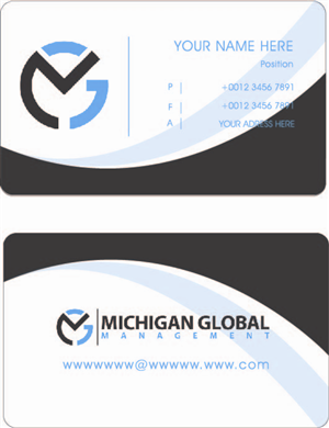 Visitenkarten-Design von suzirashid für Michigan global | Design: #1299578