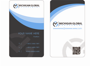 Visitenkarten-Design von suzirashid für Michigan global | Design: #1299669