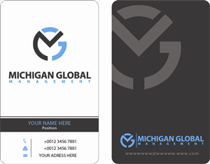 Visitenkarten-Design von suzirashid für Michigan global | Design: #1303929