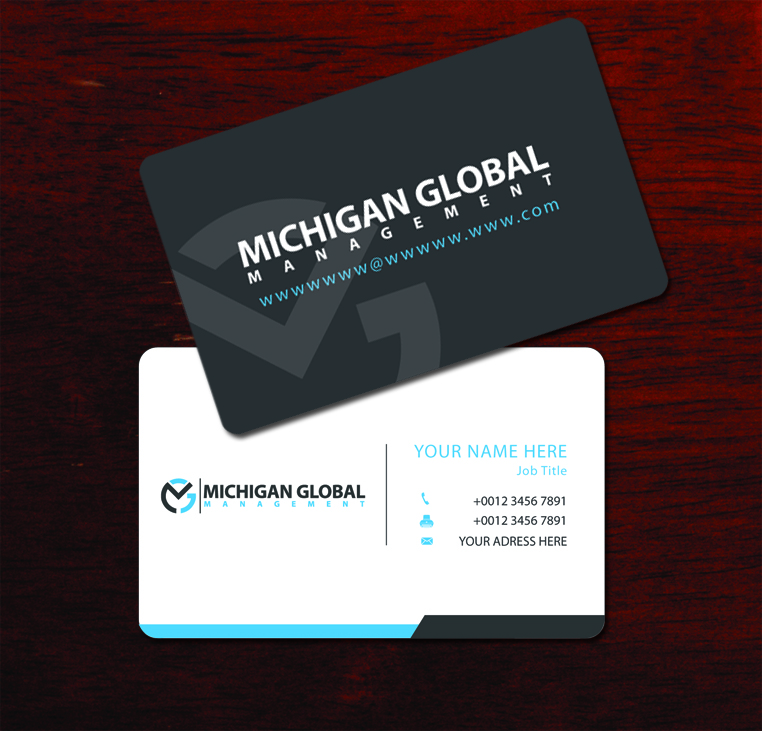 Visitenkarten-Design von suzirashid für Michigan global | Design #1306147
