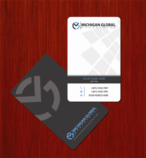 Visitenkarten-Design von suzirashid für Michigan global | Design: #1307557