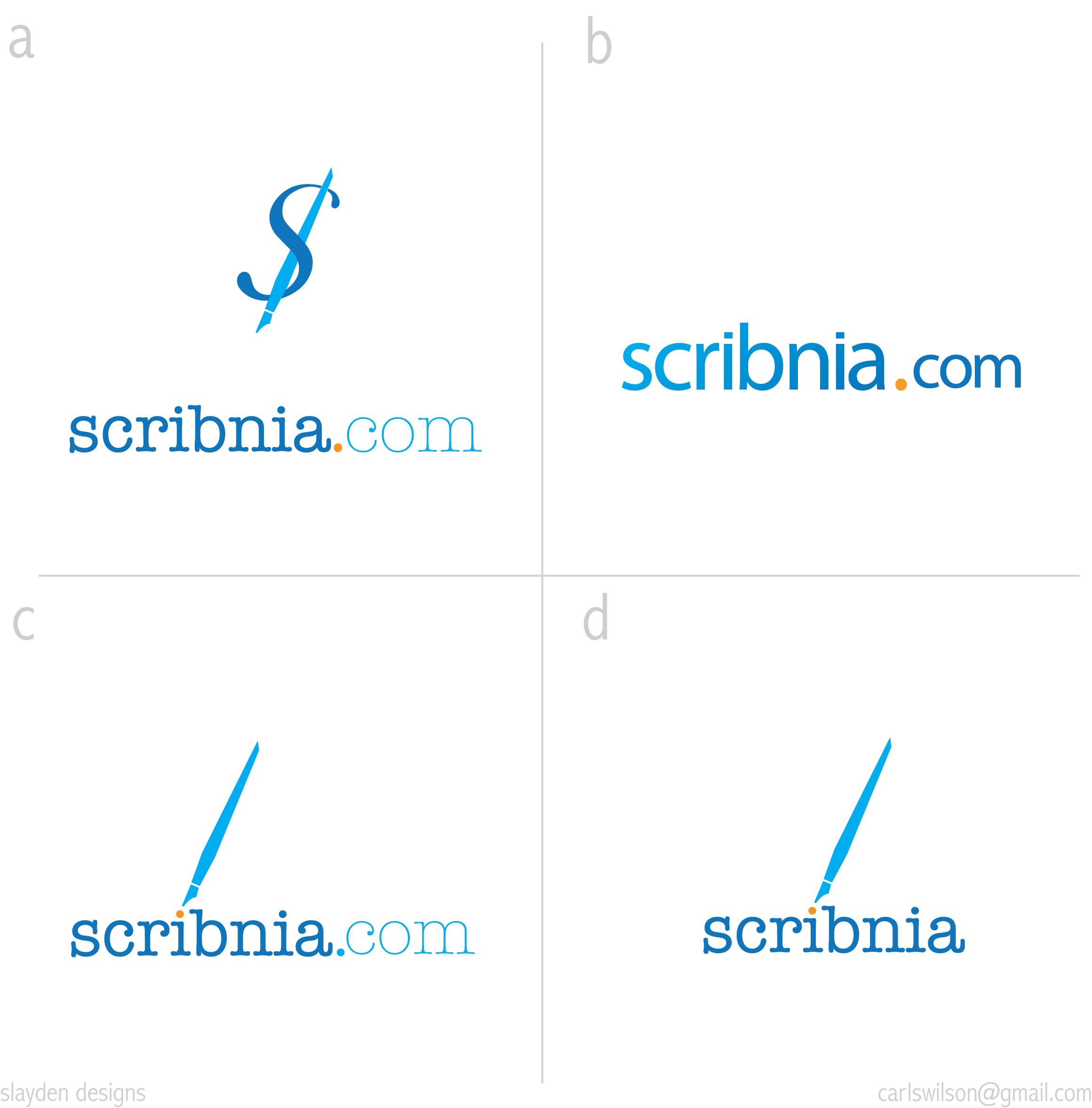 Logo Design by Slayden Creative for Scribnia | Design #5278