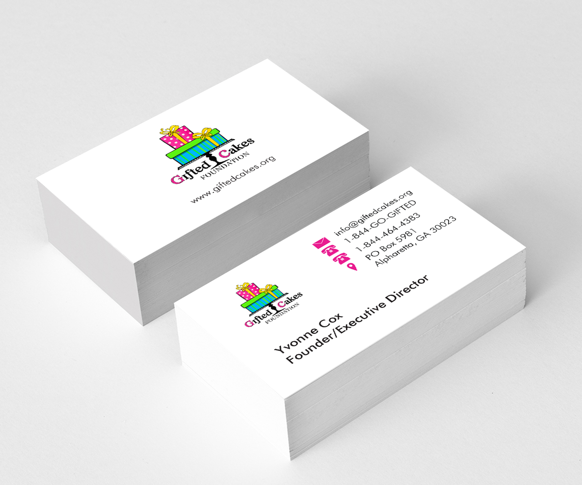 Stationery Design by artculturz_sd for Gifted Cakes Foundation, Inc. | Design #4600302