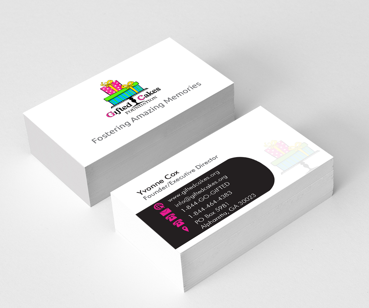 Stationery Design by artculturz_sd for Gifted Cakes Foundation, Inc. | Design #4604956