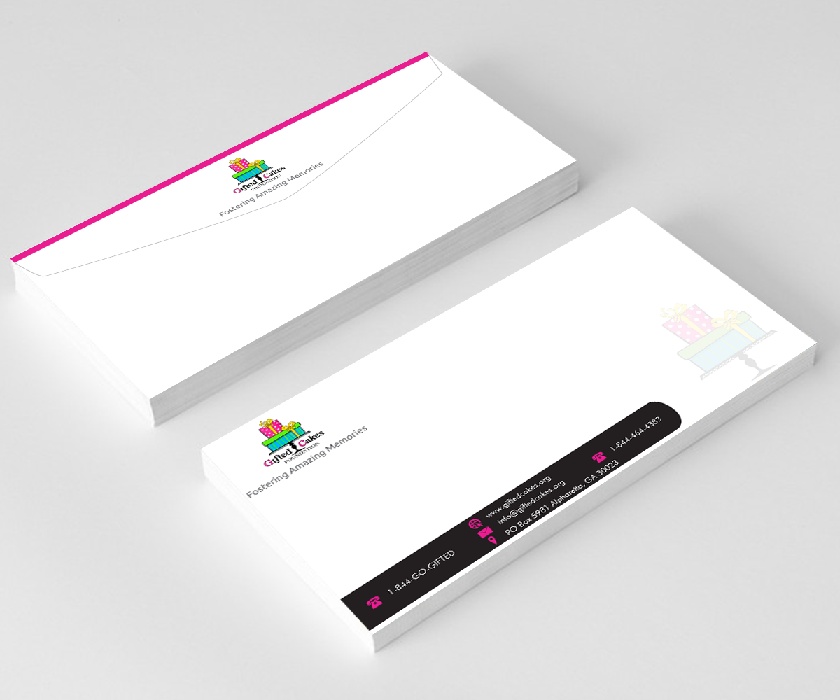 Stationery Design by artculturz_sd for Gifted Cakes Foundation, Inc. | Design #4604960