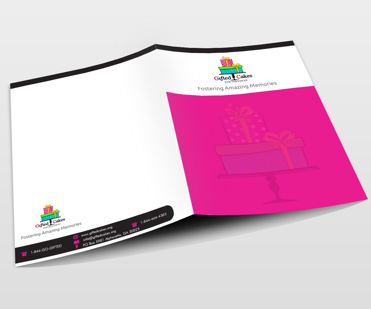 Stationery Design by artculturz_sd for Gifted Cakes Foundation, Inc. | Design #4604983