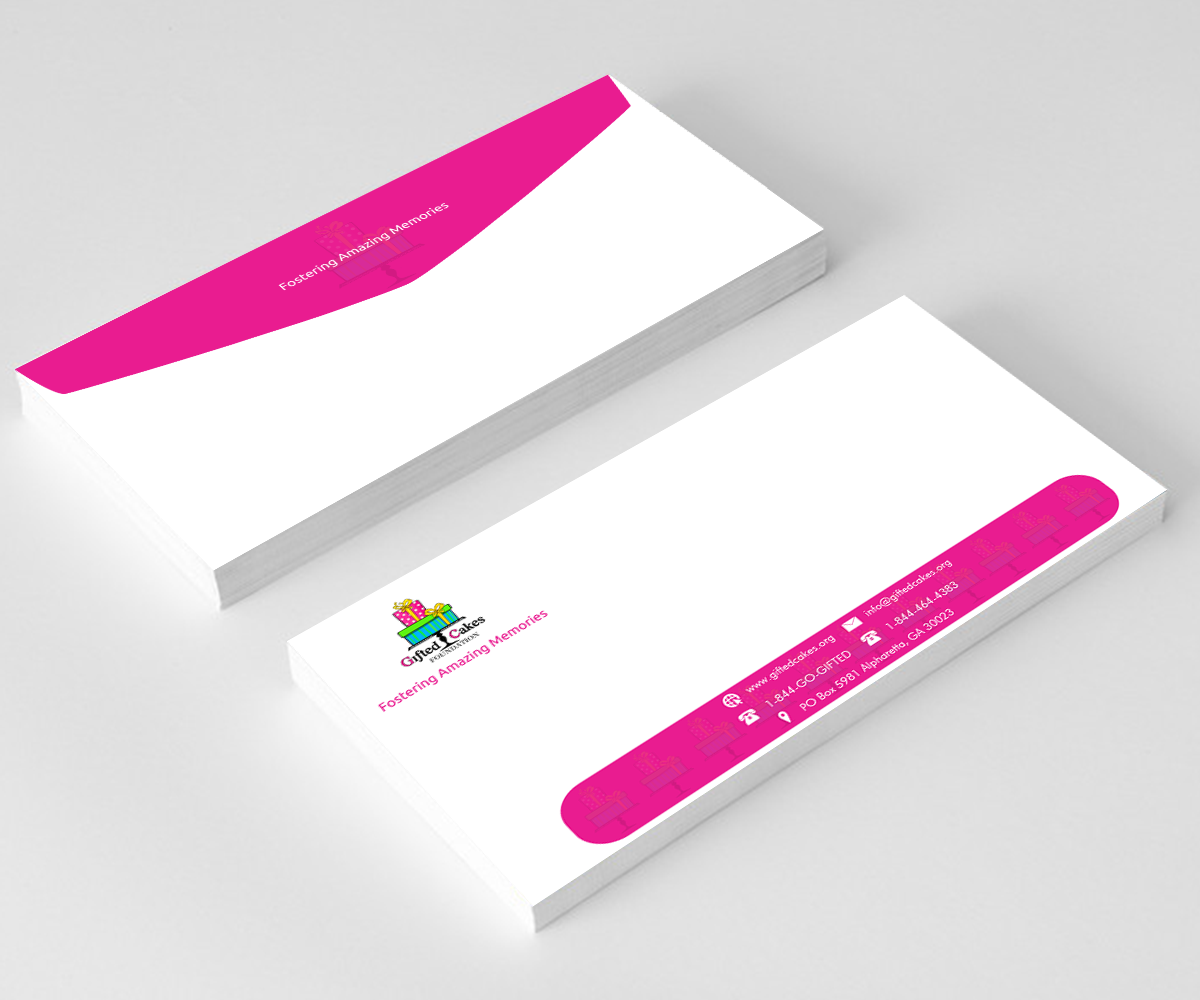 Stationery Design by artculturz_sd for Gifted Cakes Foundation, Inc. | Design #4612103