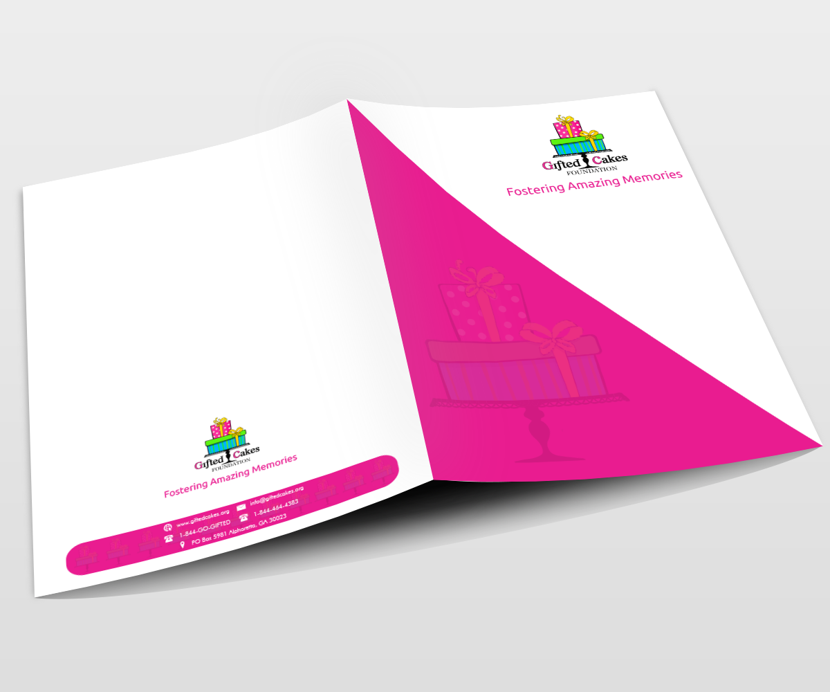 Stationery Design by artculturz_sd for Gifted Cakes Foundation, Inc. | Design #4612109