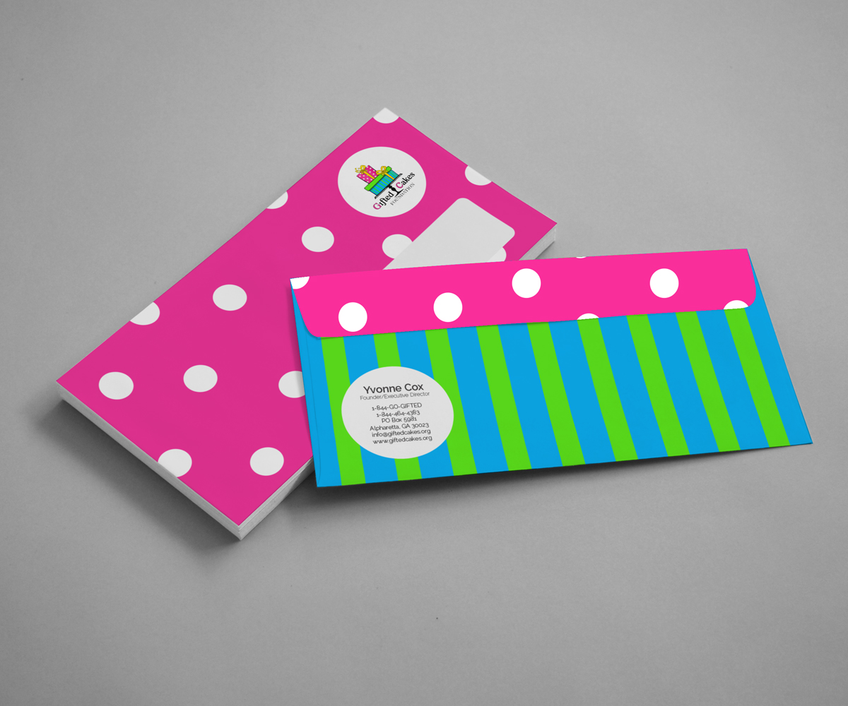 Stationery Design by Creative Youngers for Gifted Cakes Foundation, Inc. | Design #4626865