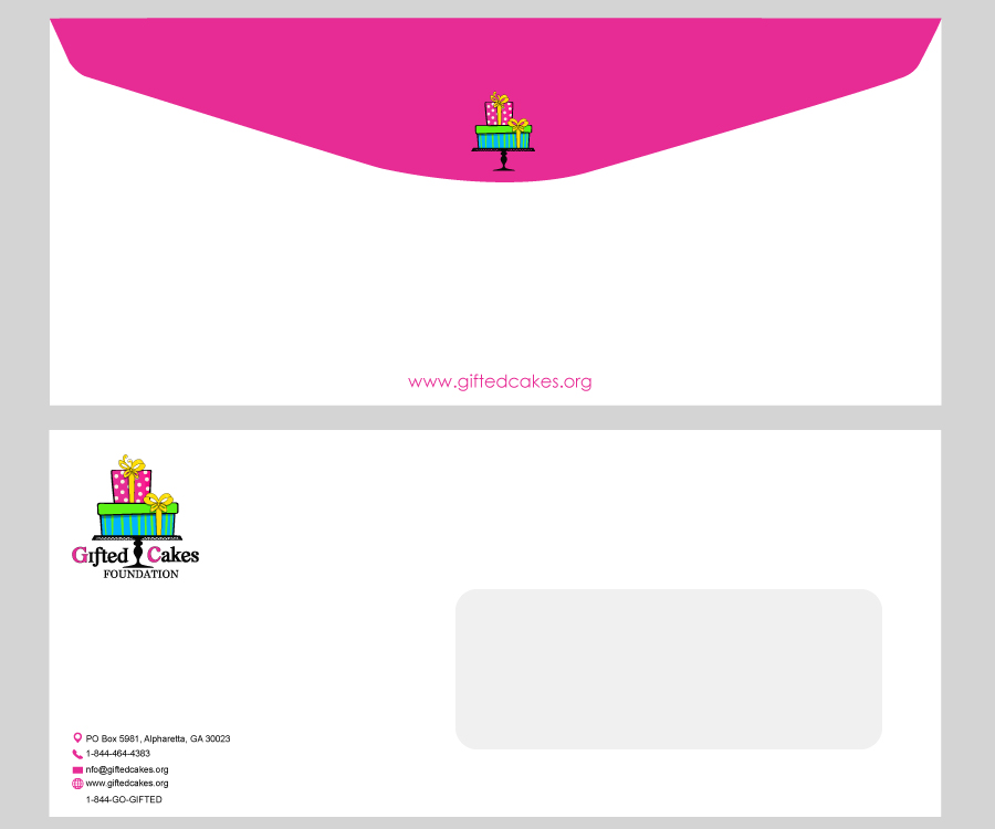 Stationery Design by Parul for Gifted Cakes Foundation, Inc. | Design #4600237