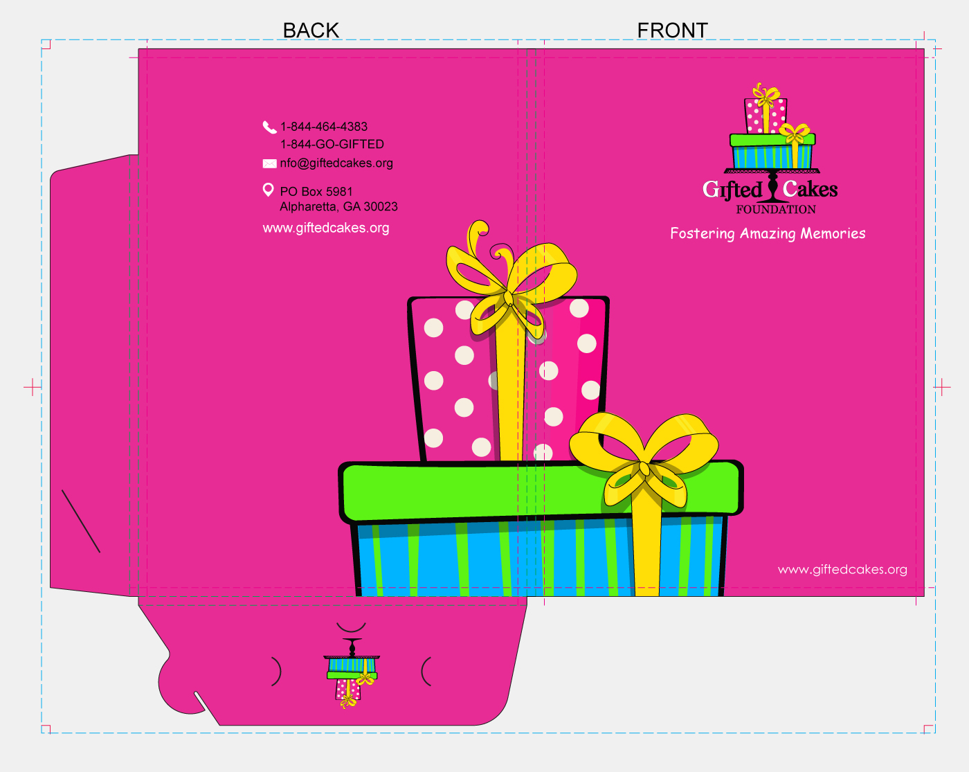 Stationery Design by Parul for Gifted Cakes Foundation, Inc. | Design #4600257